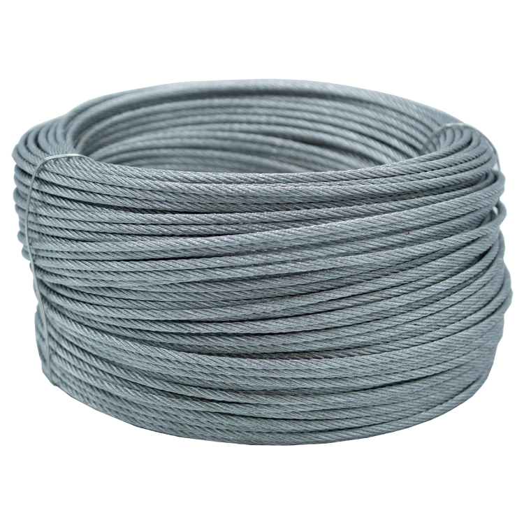 211457-SILK WIRE 6X19 FLEXIBLE, 4MM DIA 