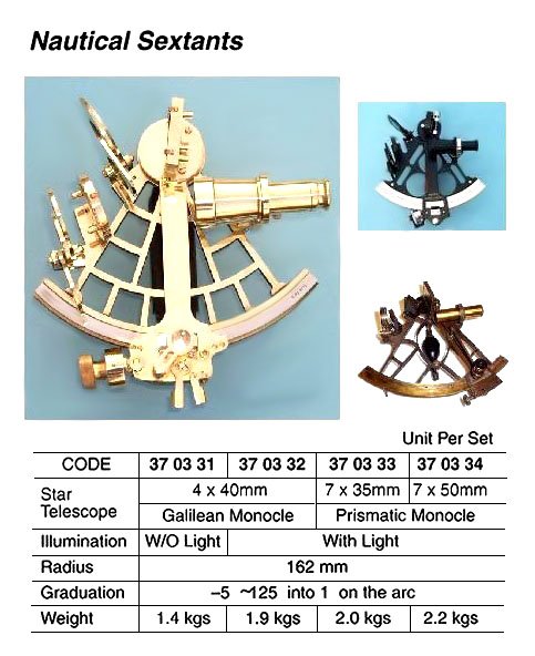 370332-SEXTANT WITH LIGHT 4X40MM, MS-633-4L