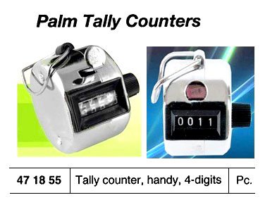 471855-TALLY COUNTER PALM 4 DIGITS